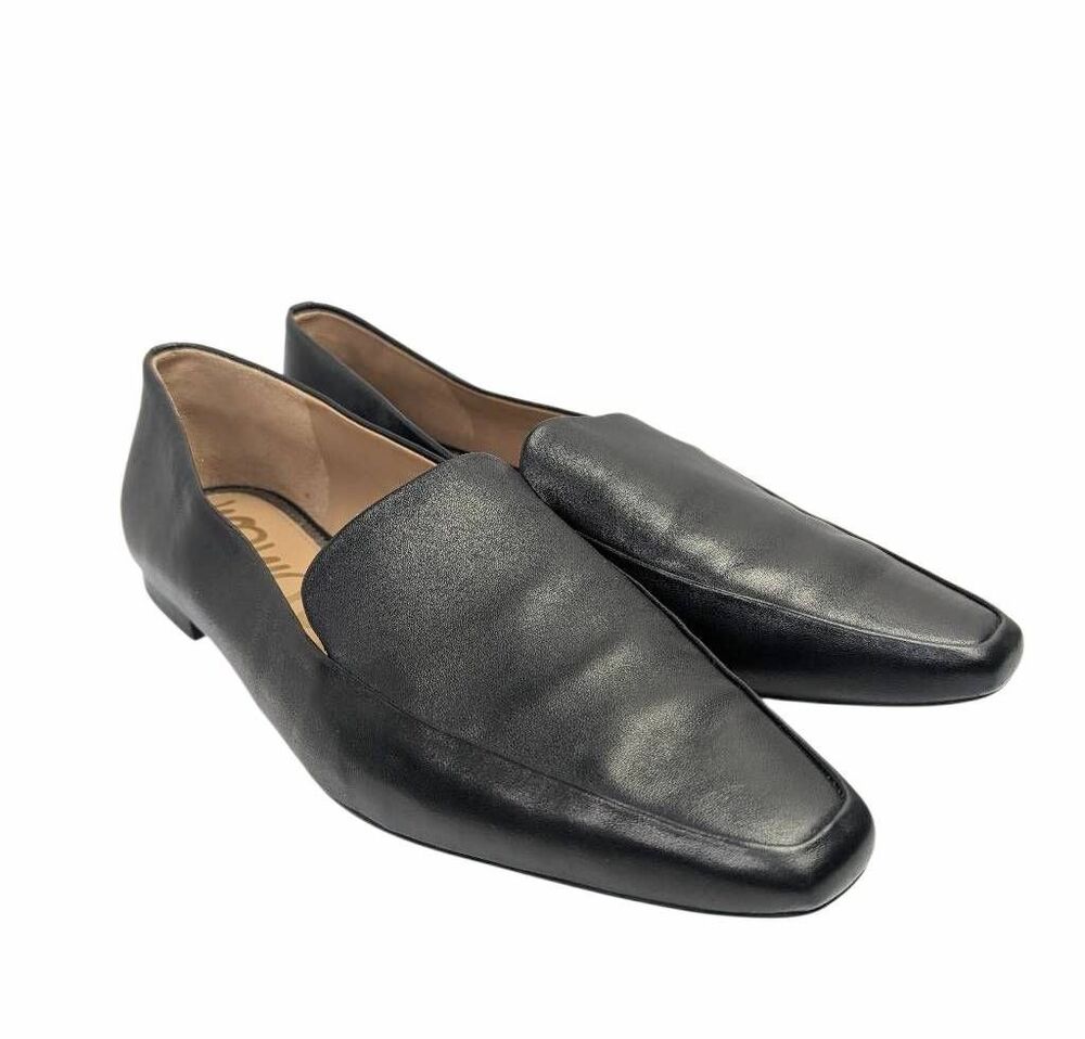 Sam Edelman Emelie Black leather loafer flats womens 11